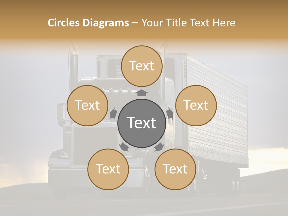 Truck Driving PowerPoint Template