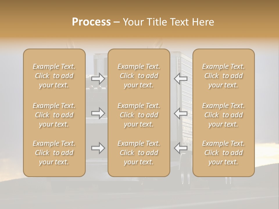 Truck Driving PowerPoint Template