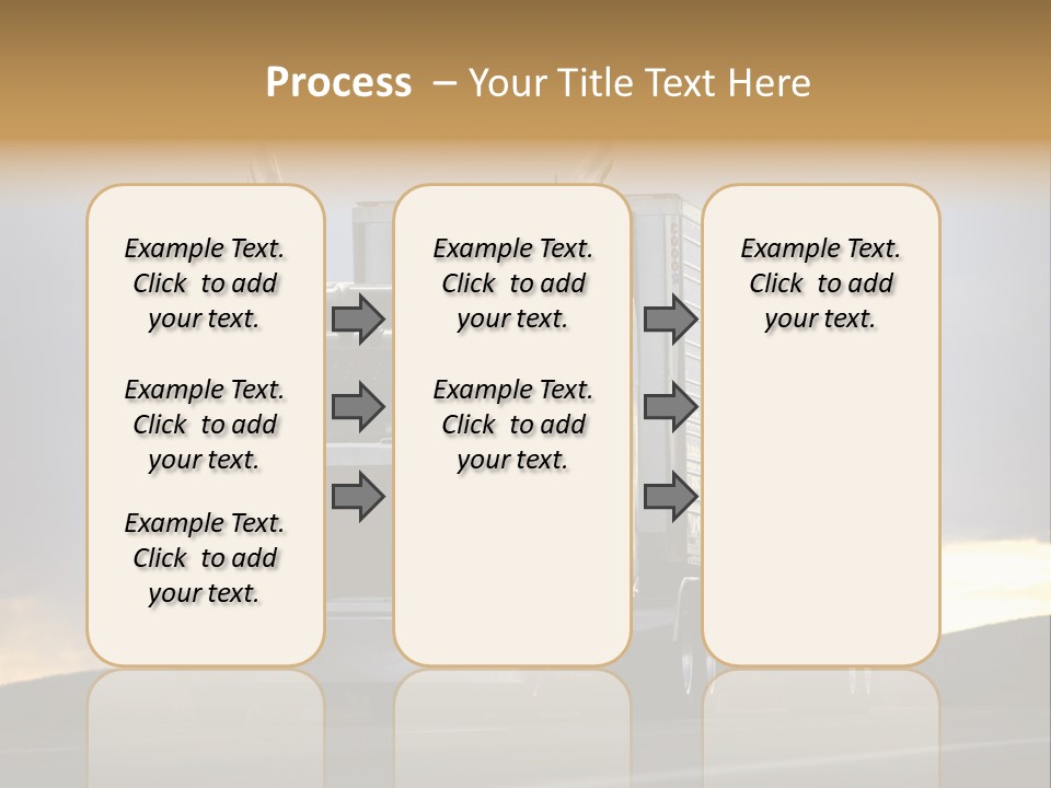 Truck Driving PowerPoint Template