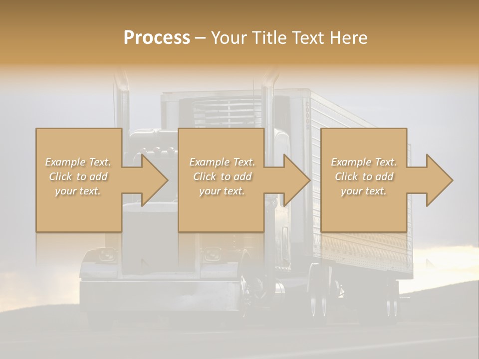 Truck Driving PowerPoint Template