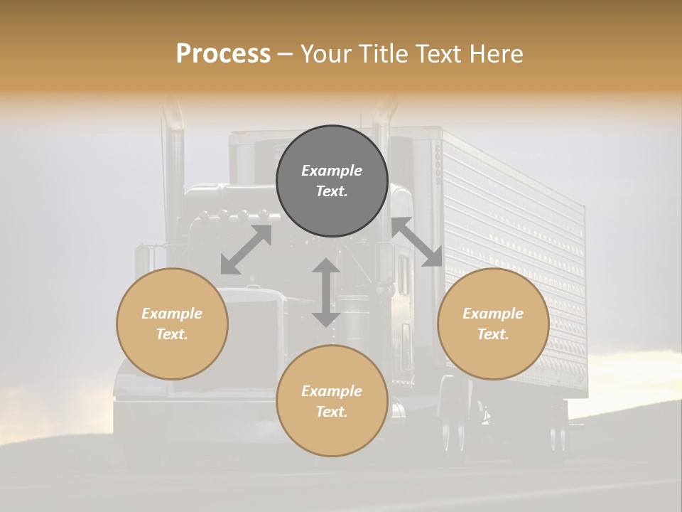 Truck Driving PowerPoint Template