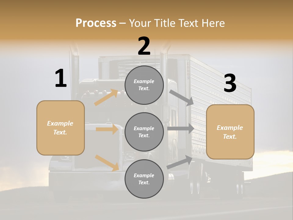Truck Driving PowerPoint Template