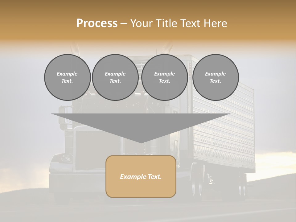 Truck Driving PowerPoint Template