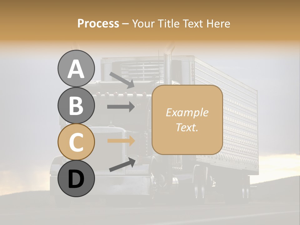 Truck Driving PowerPoint Template