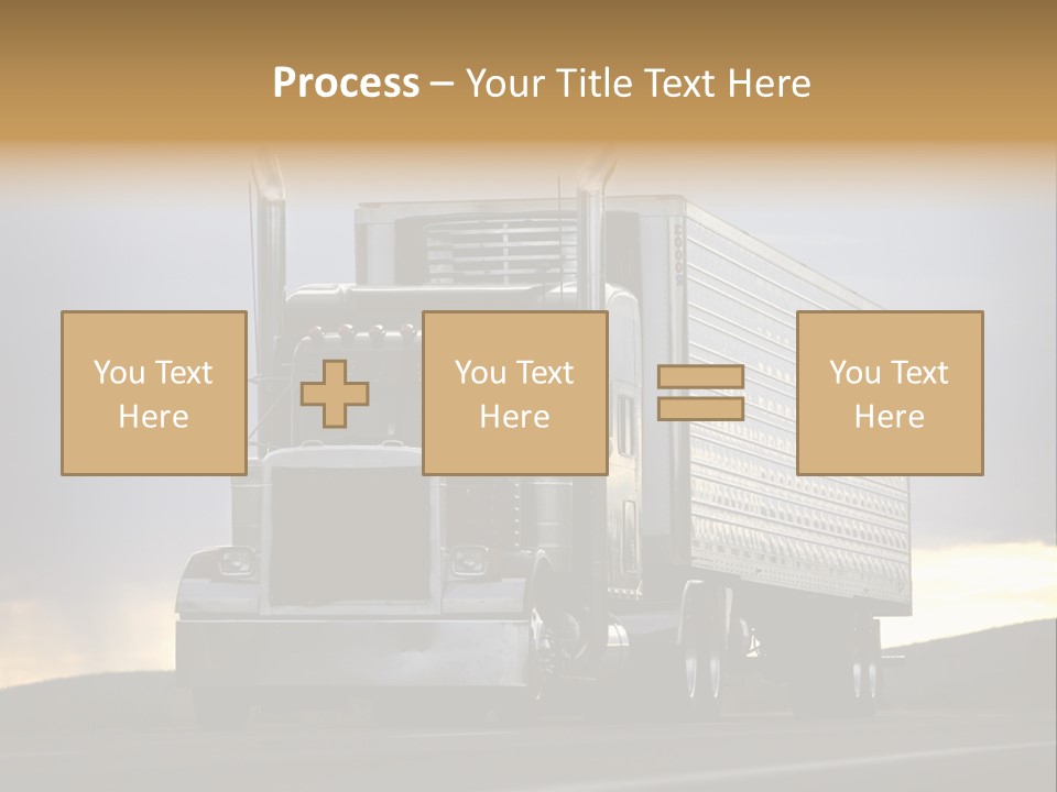 Truck Driving PowerPoint Template