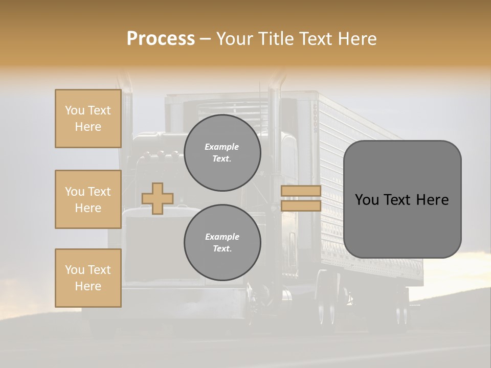 Truck Driving PowerPoint Template