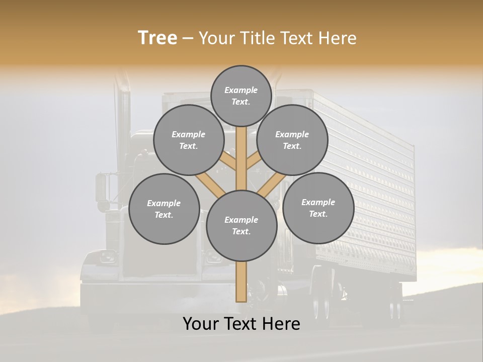Truck Driving PowerPoint Template