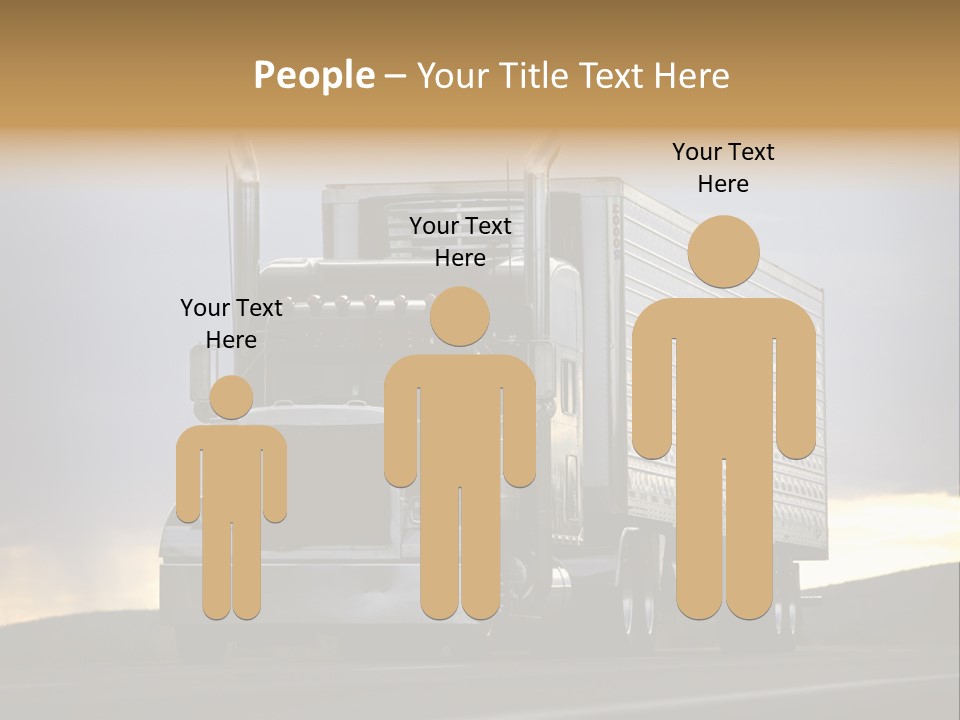Truck Driving PowerPoint Template