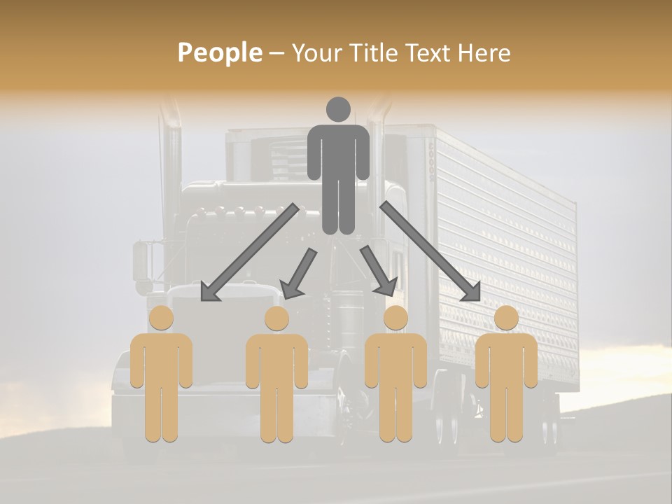 Truck Driving PowerPoint Template