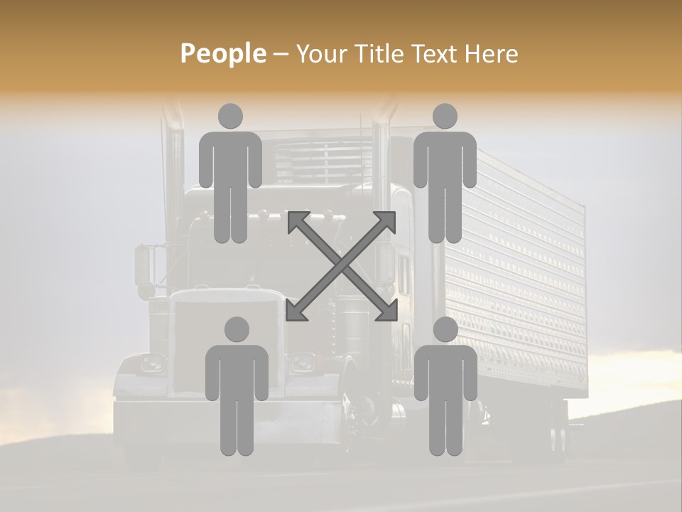 Truck Driving PowerPoint Template