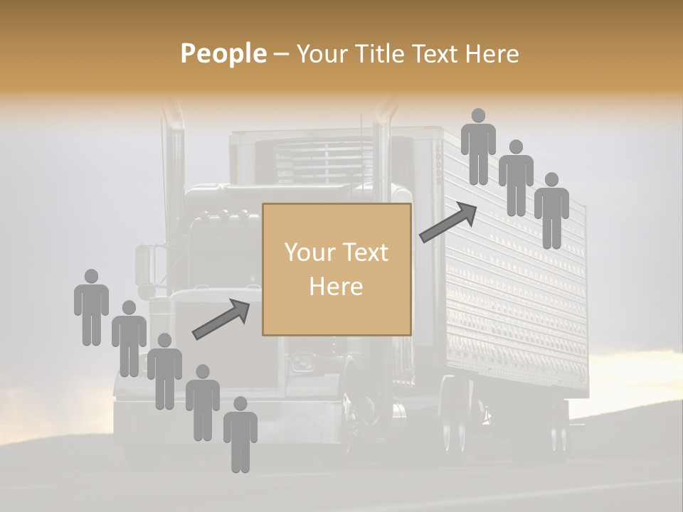 Truck Driving PowerPoint Template