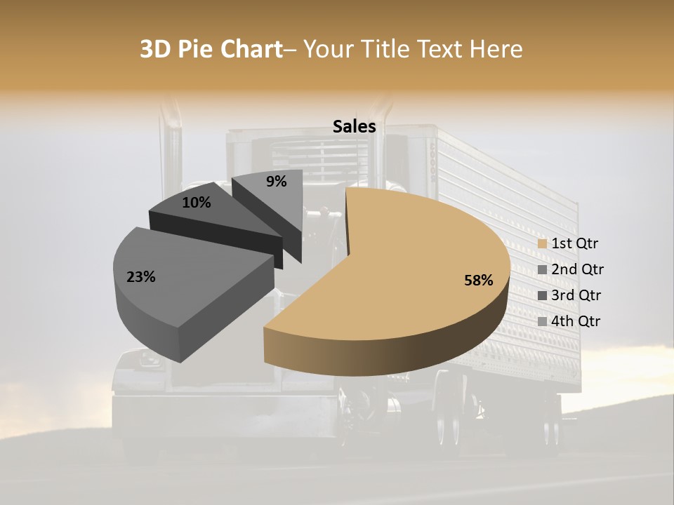Truck Driving PowerPoint Template