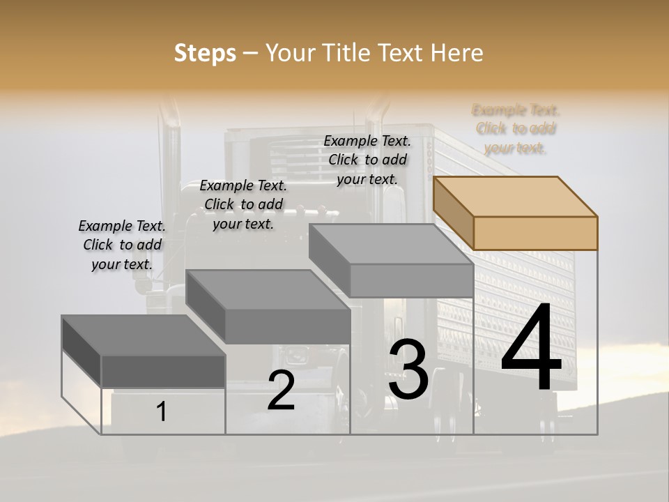 Truck Driving PowerPoint Template