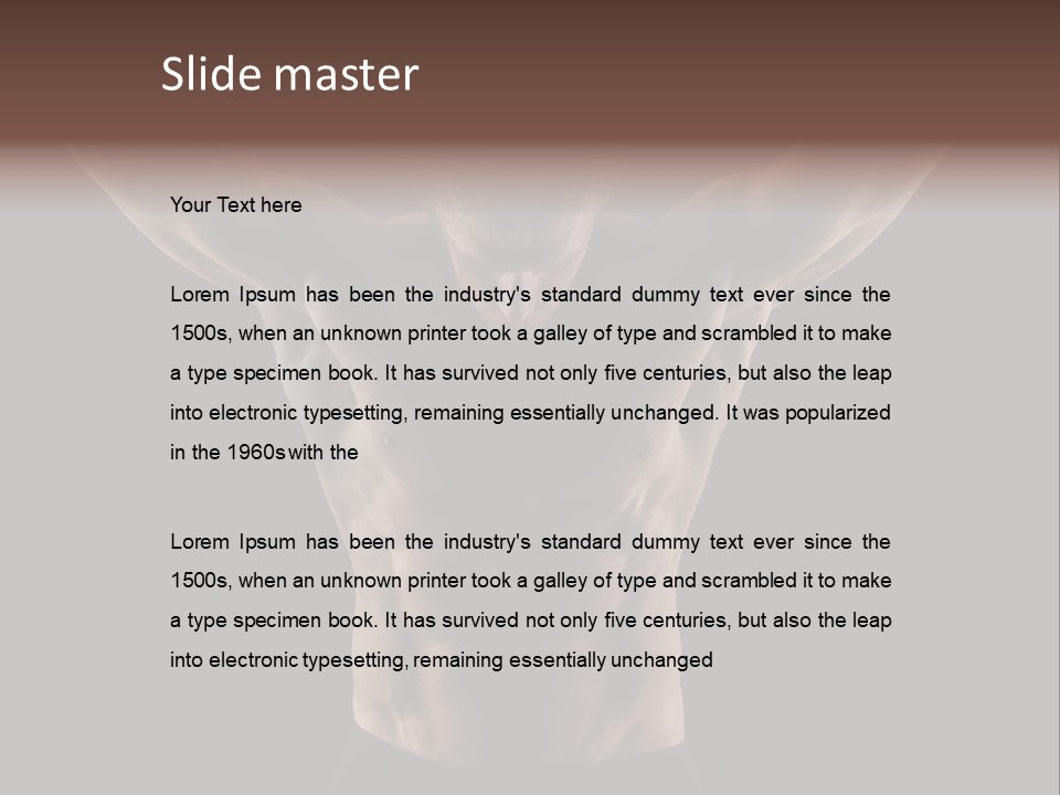 Man Body PowerPoint Template