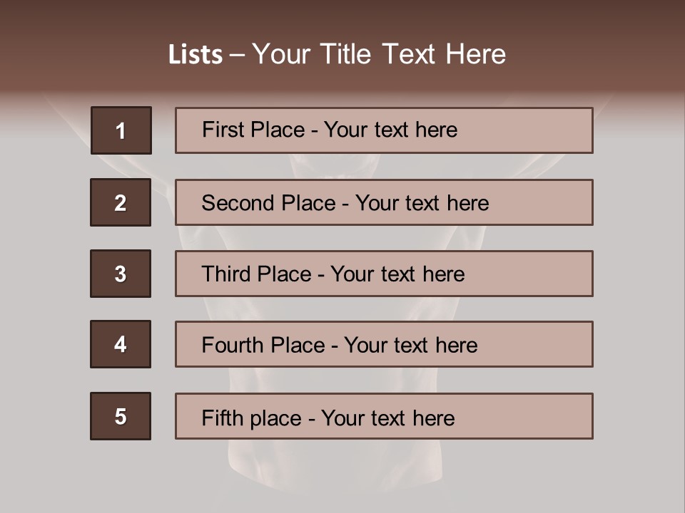 Man Body PowerPoint Template
