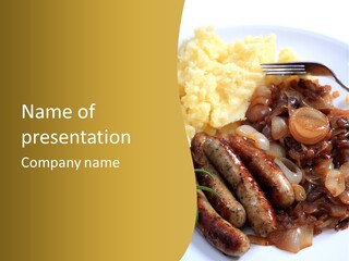 Bangers And Mash PowerPoint Template