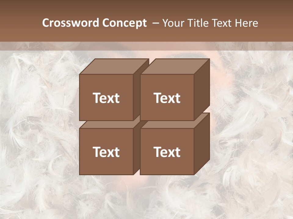 Enjoyment Look Female PowerPoint Template