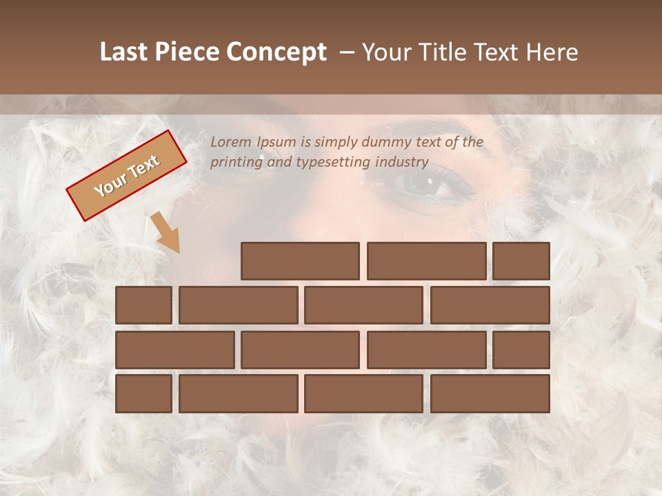 Enjoyment Look Female PowerPoint Template