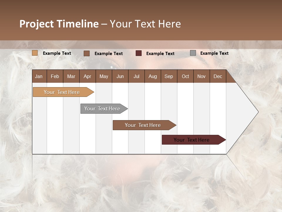 Enjoyment Look Female PowerPoint Template