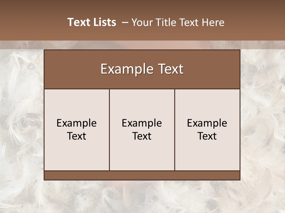 Enjoyment Look Female PowerPoint Template