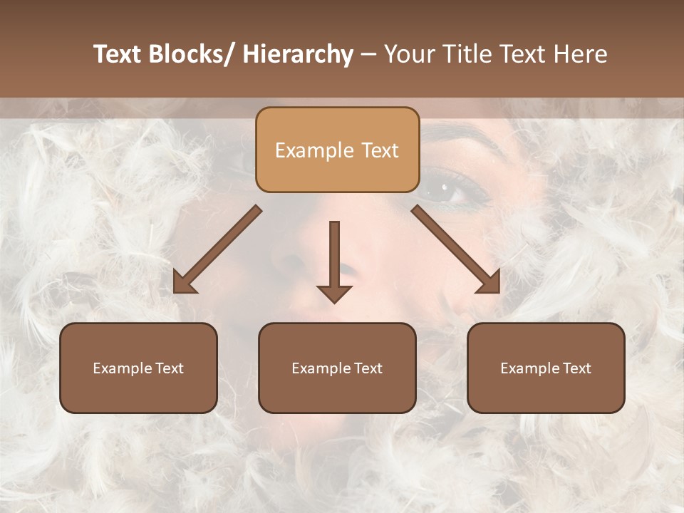 Enjoyment Look Female PowerPoint Template