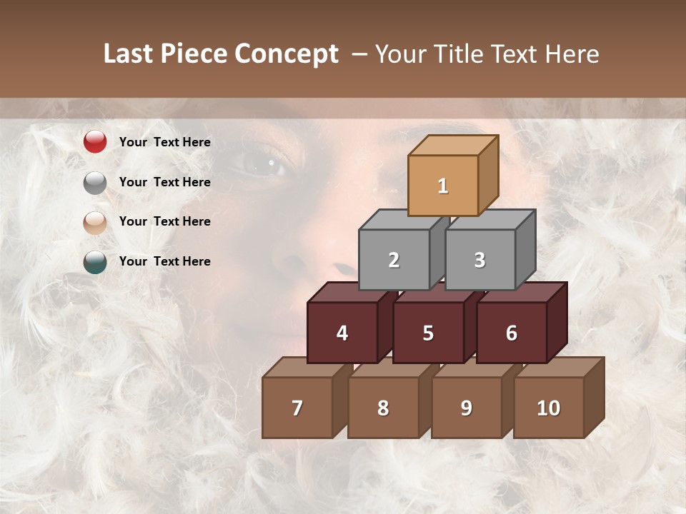 Enjoyment Look Female PowerPoint Template