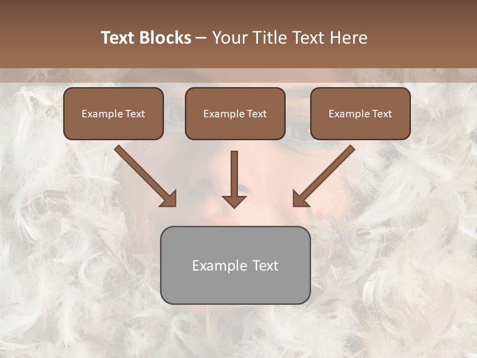 Enjoyment Look Female PowerPoint Template