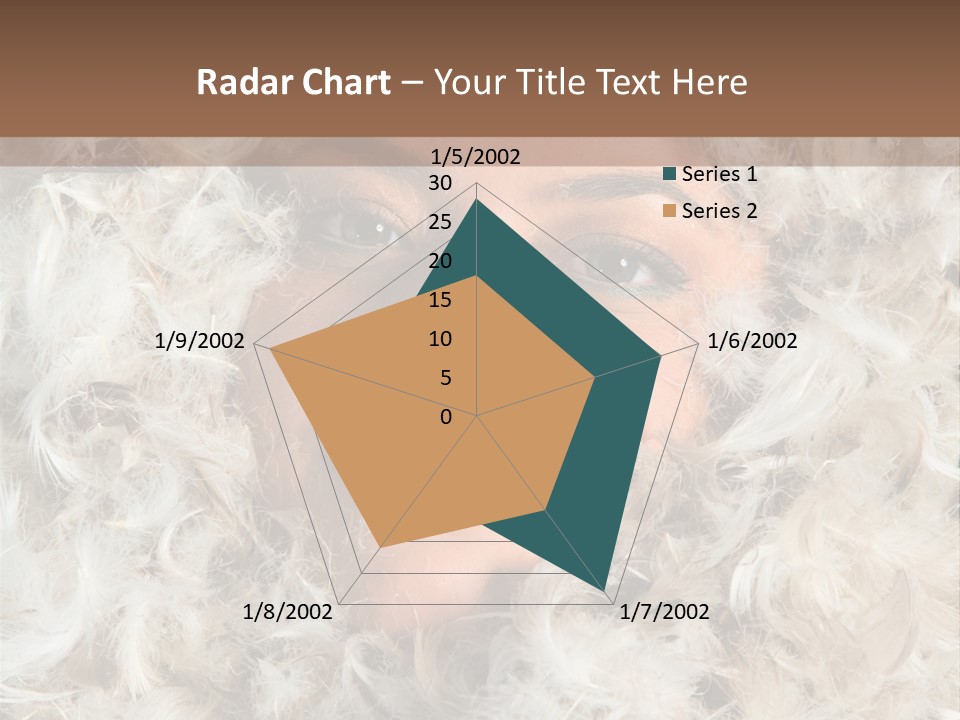 Enjoyment Look Female PowerPoint Template