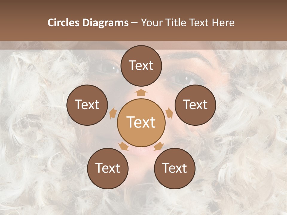 Enjoyment Look Female PowerPoint Template