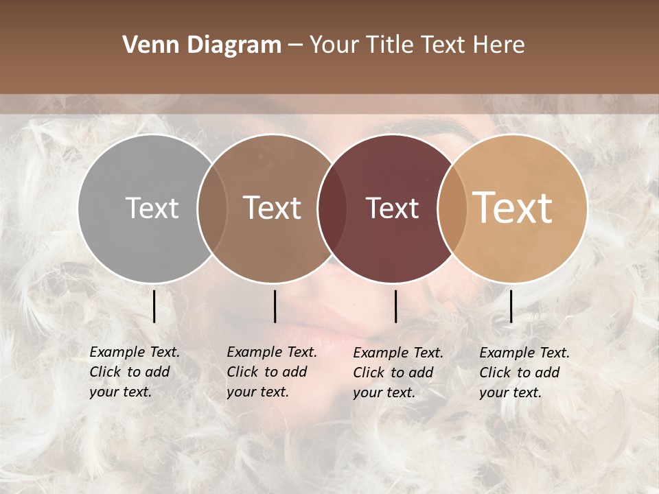 Enjoyment Look Female PowerPoint Template