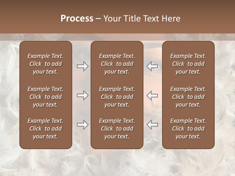 Enjoyment Look Female PowerPoint Template