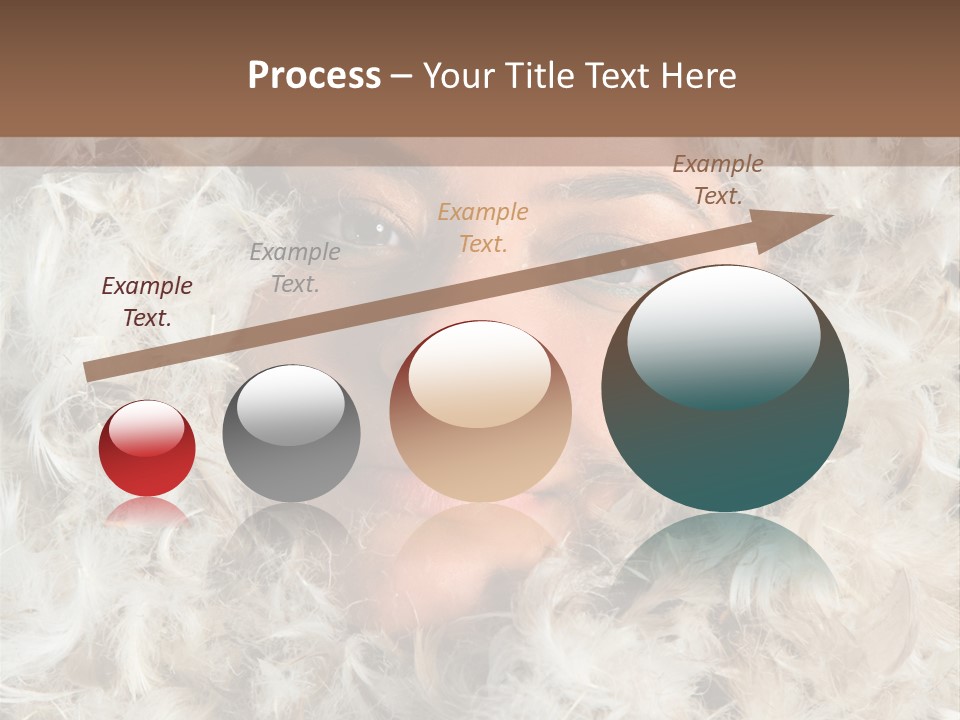 Enjoyment Look Female PowerPoint Template