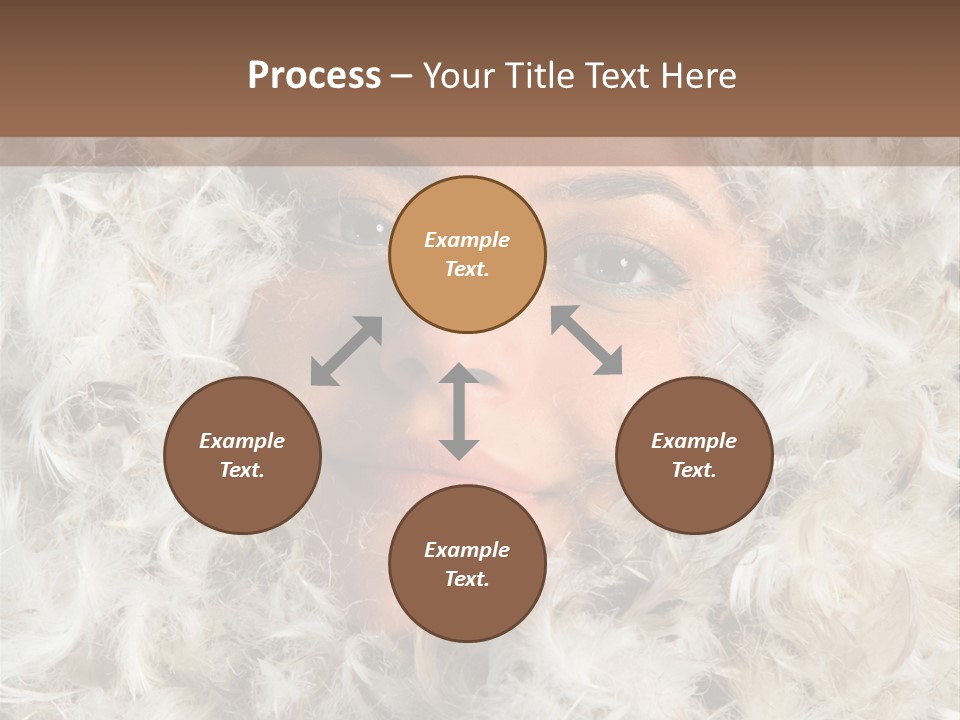 Enjoyment Look Female PowerPoint Template