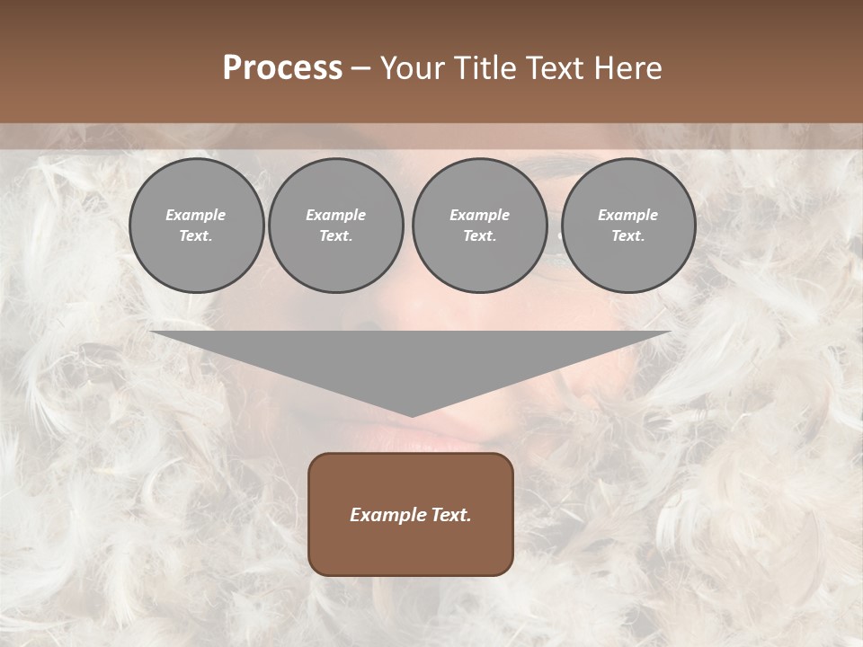 Enjoyment Look Female PowerPoint Template