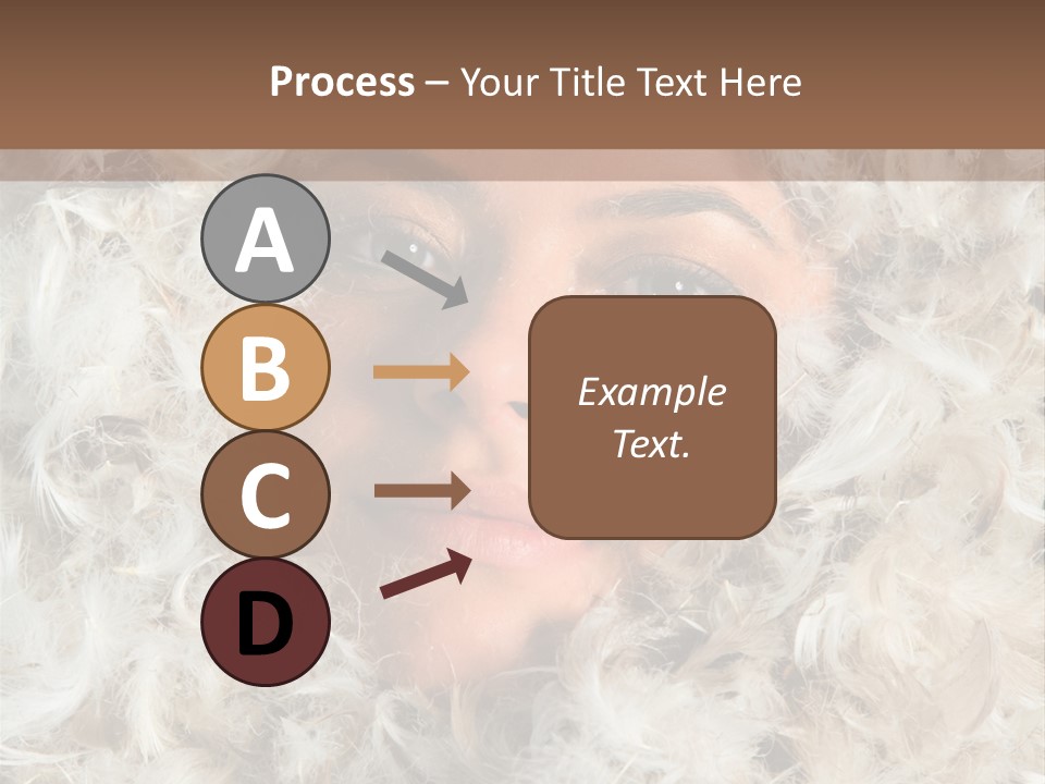 Enjoyment Look Female PowerPoint Template