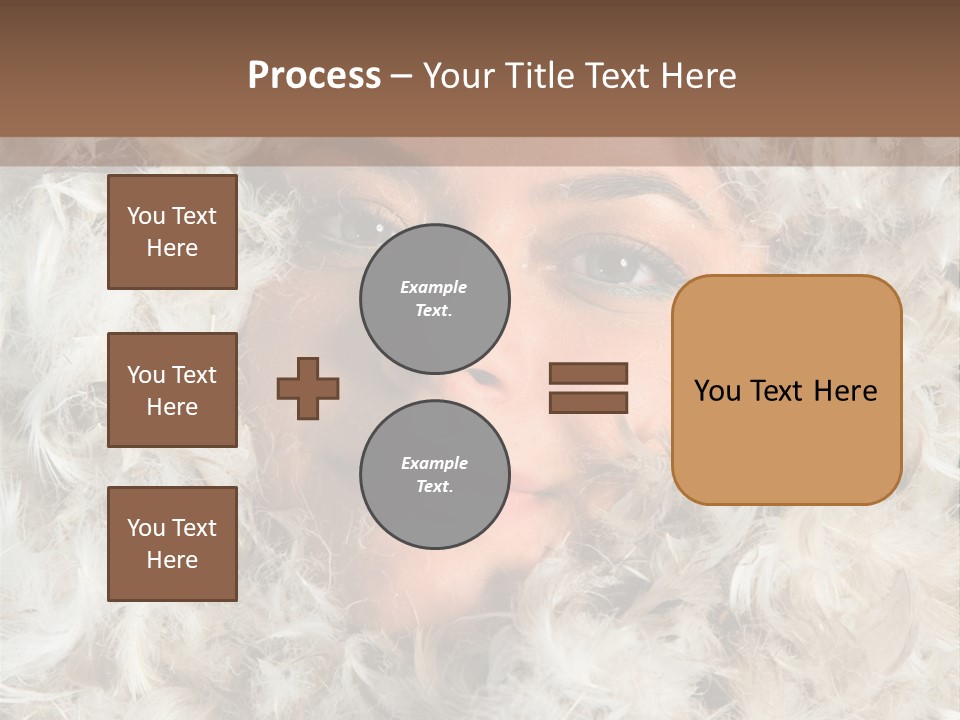 Enjoyment Look Female PowerPoint Template