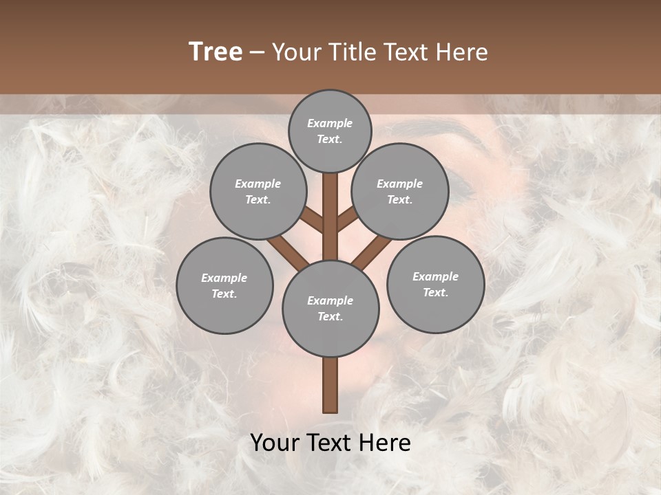 Enjoyment Look Female PowerPoint Template