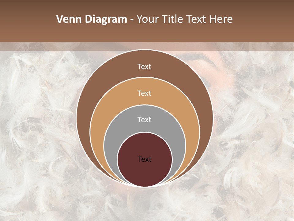 Enjoyment Look Female PowerPoint Template