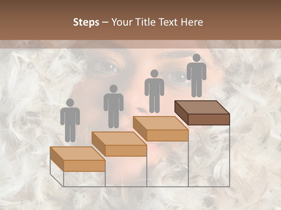 Enjoyment Look Female PowerPoint Template