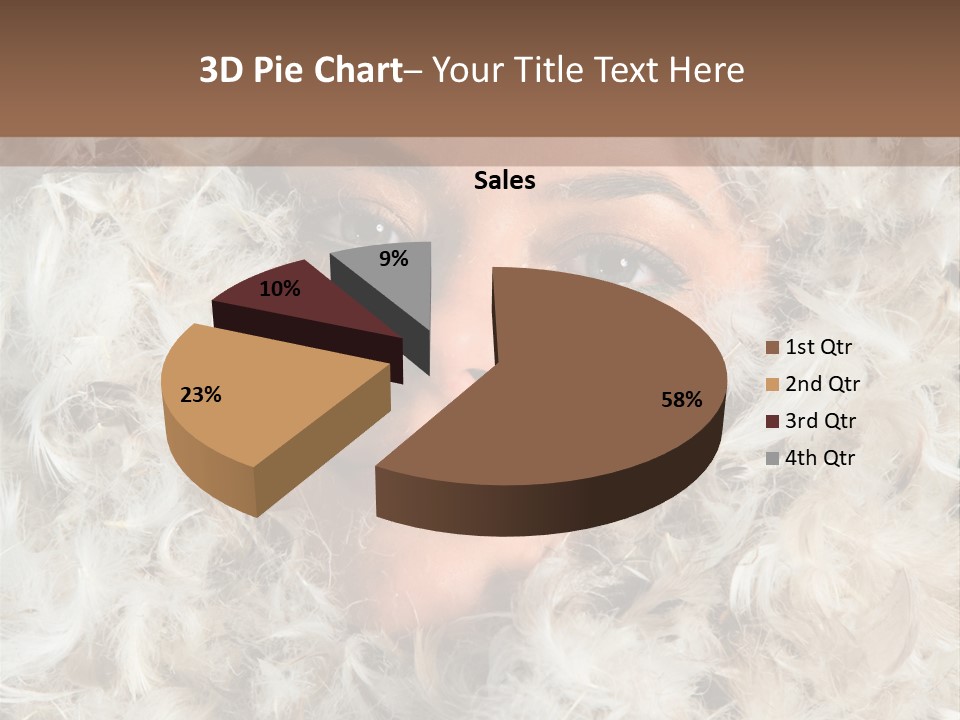 Enjoyment Look Female PowerPoint Template
