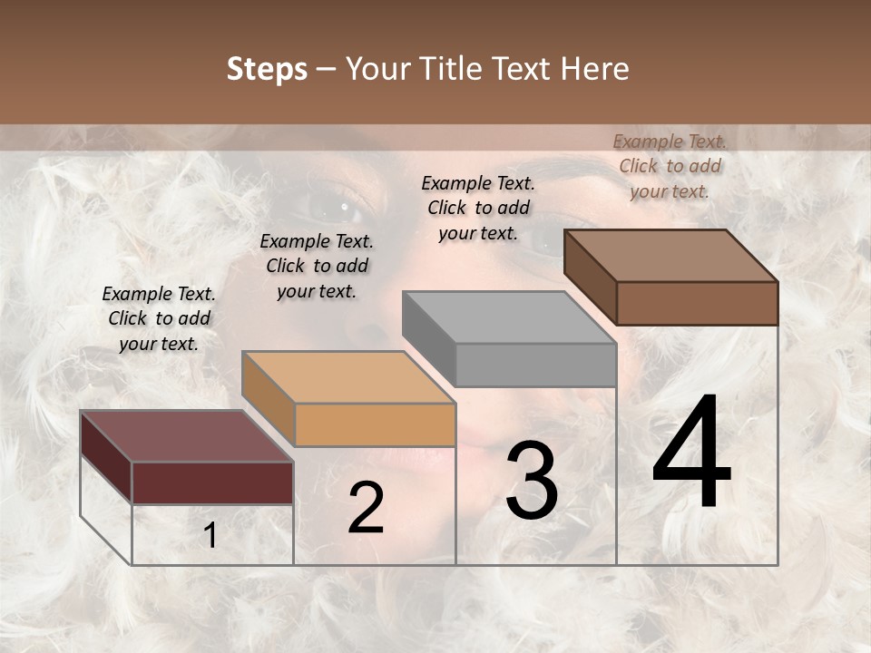 Enjoyment Look Female PowerPoint Template