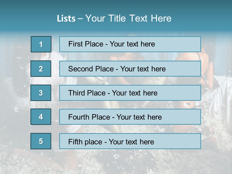 Brunette Stockings PowerPoint Template