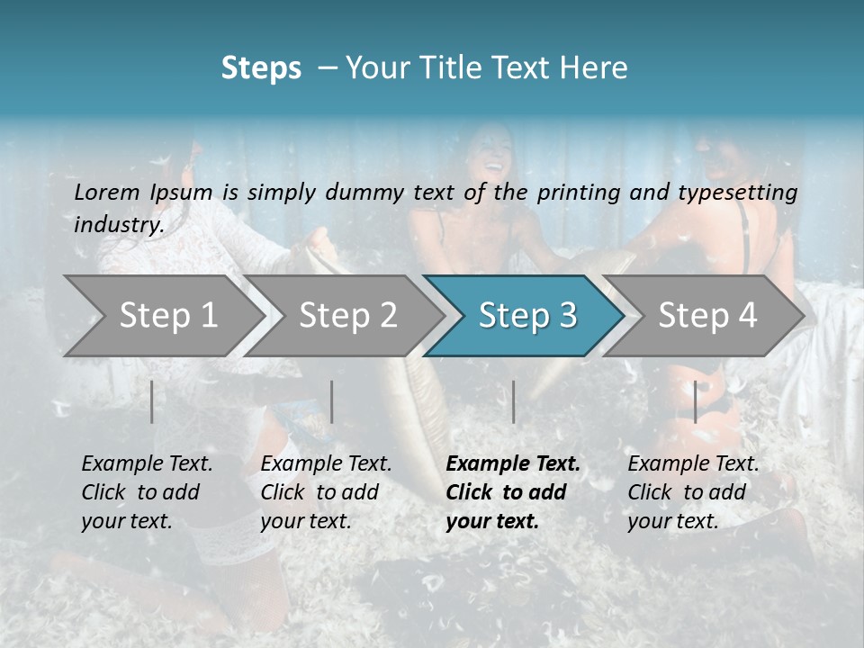 Brunette Stockings PowerPoint Template