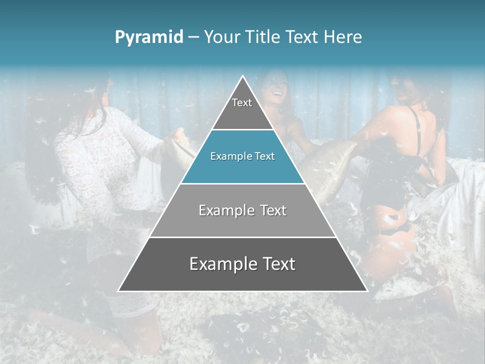 Brunette Stockings PowerPoint Template