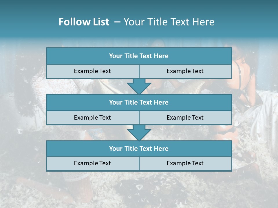 Brunette Stockings PowerPoint Template