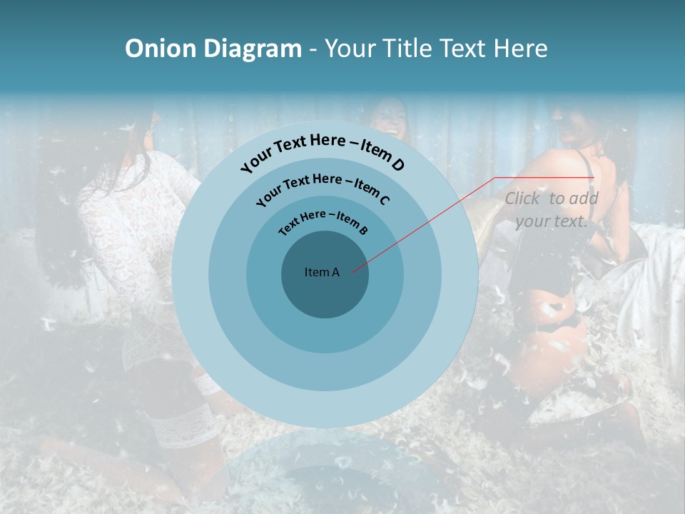 Brunette Stockings PowerPoint Template