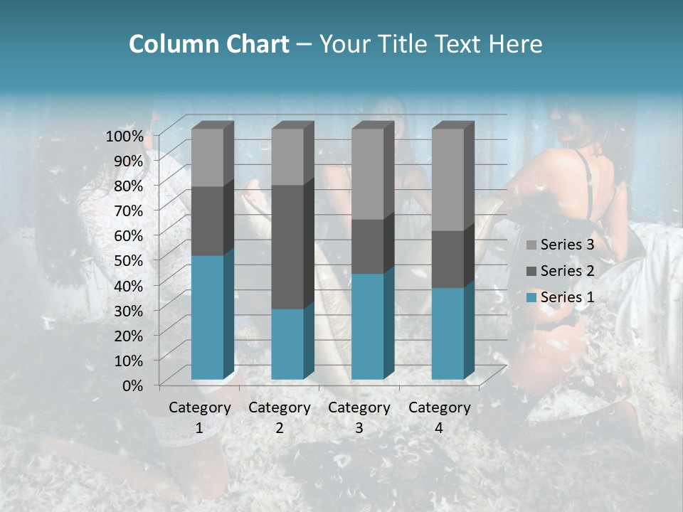 Brunette Stockings PowerPoint Template