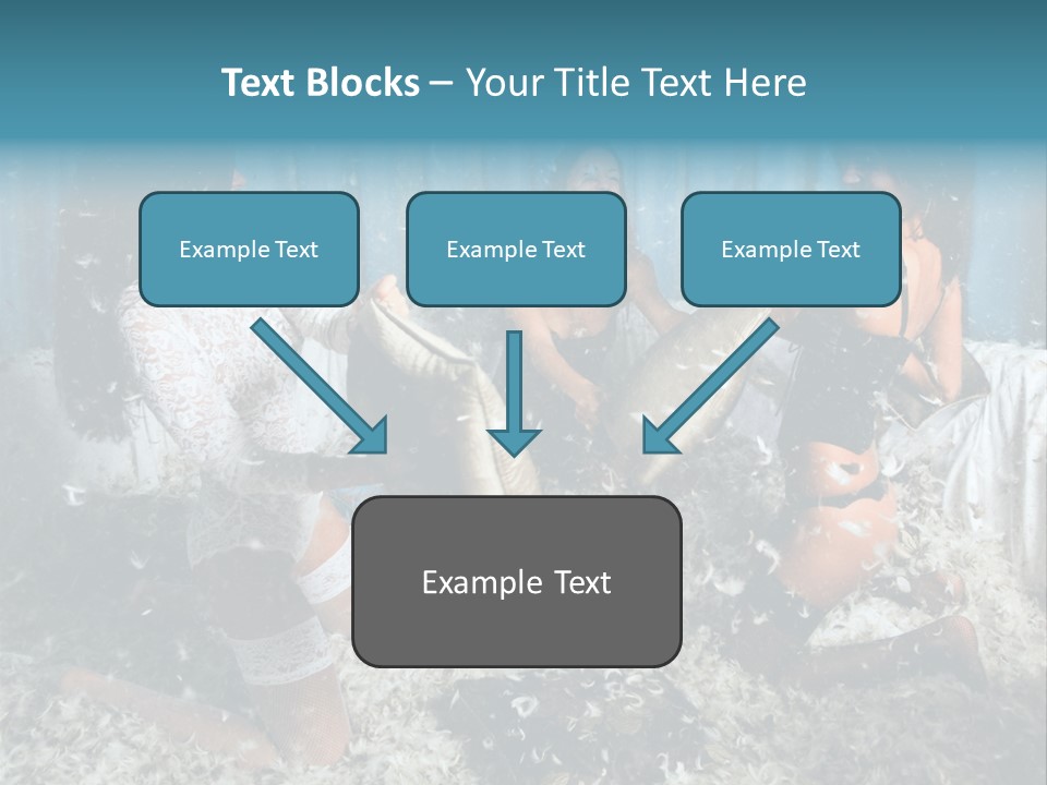 Brunette Stockings PowerPoint Template