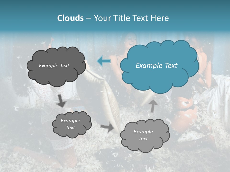 Brunette Stockings PowerPoint Template