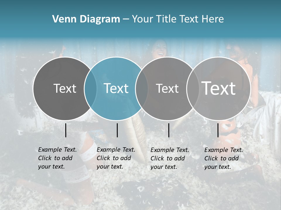 Brunette Stockings PowerPoint Template